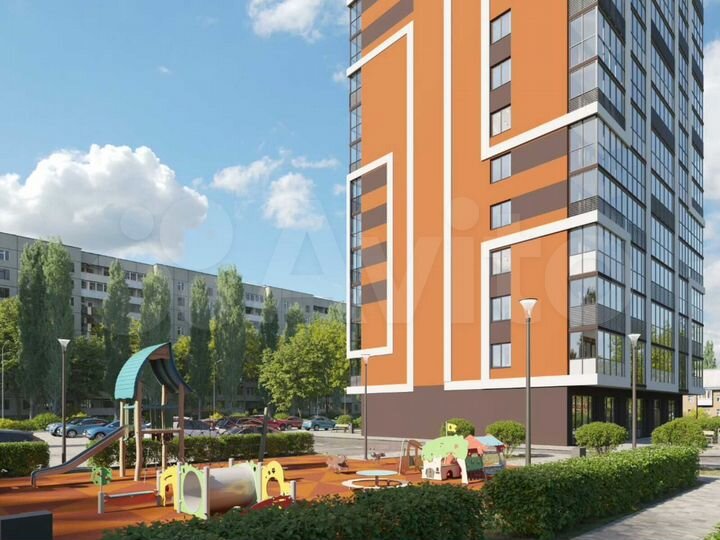 2-к. квартира, 65,3 м², 6/16 эт.