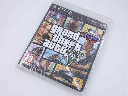 GTA 5 ps3 sealed (запечатанная)