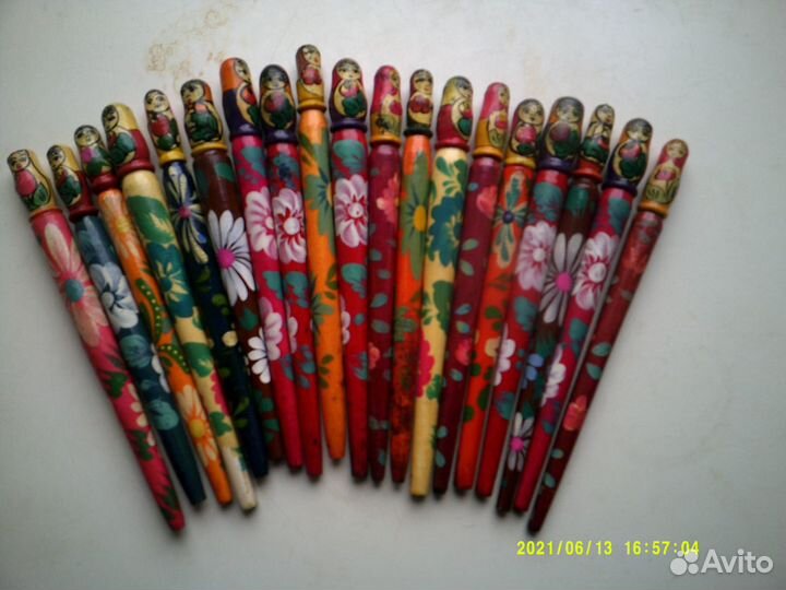 Шариковые ручки - матрёшки