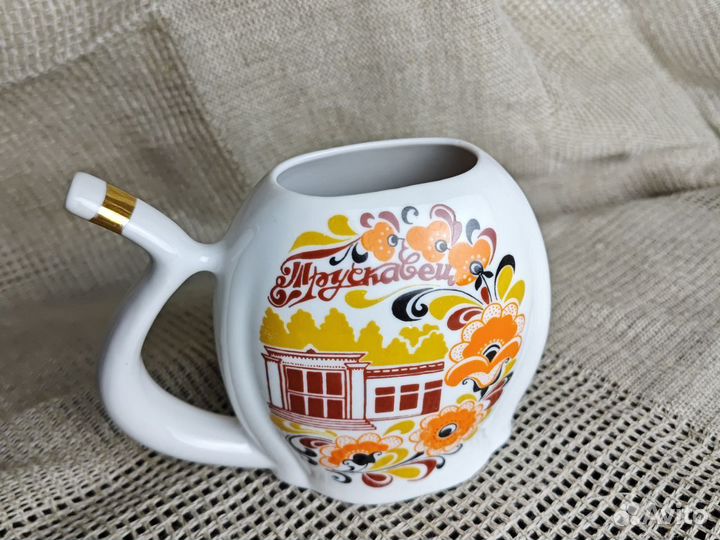 Кружка-поильник сувенирная 