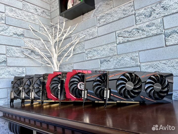 Видеокарта Rx 580 8GB Gigabyte/Msi/Asus