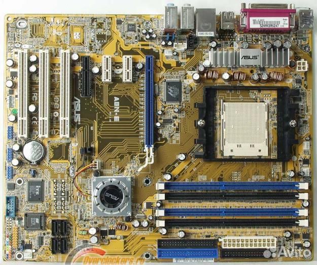 Материнская плата S-939 asus A8N-E nForce4/DDR