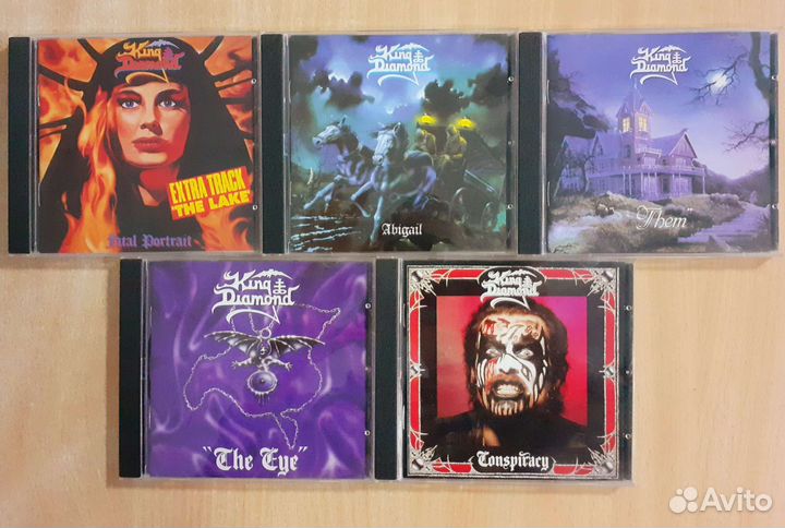 Зарубежный рок. CD диски с буклетами