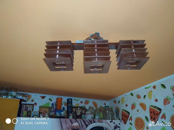 Люстра ручной работы