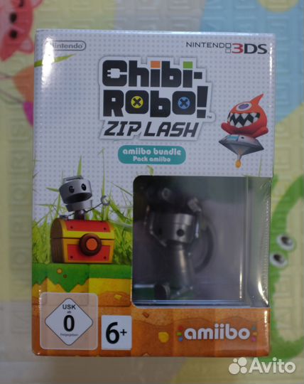 Chibi-Robo Zip Lash + Amiibo. Nintendo 3DS
