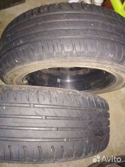 Литые диски r14 с резиной летней