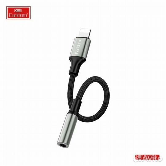 Переходник на AUX для iPhone Earldom OT76, черный