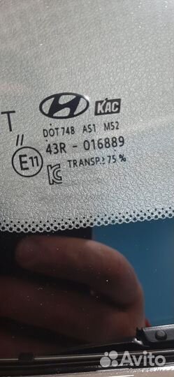 Лобовое стекло (оригинал) hyundai solaris 2