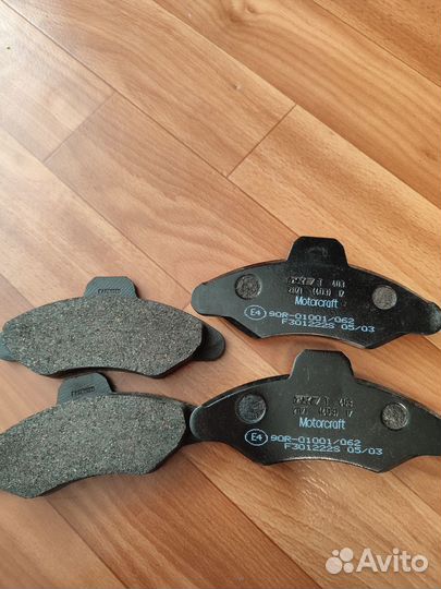 Тормозные колодки ford escort