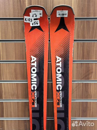 Горные лыжи Atomic Vantage X 75. 156 см.(103)