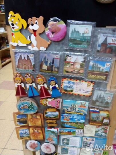 Магнитики с видами Смоленска