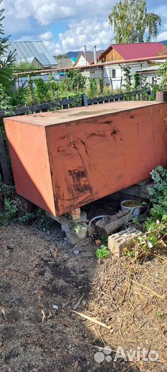 Бак для воды металлический