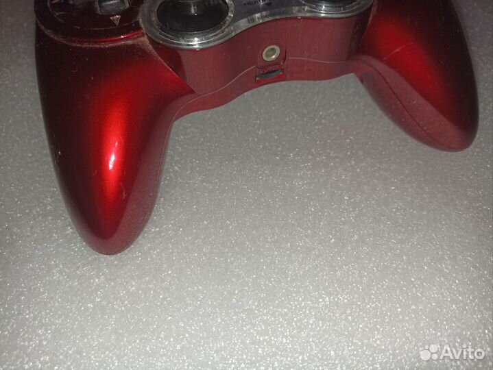 Геймпад,Джойстик playstation 2,с науш ps2(красный)