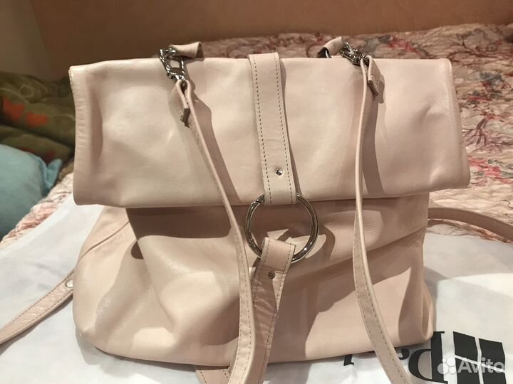 Сумка -рюкзак Чекризова натуральная кожа