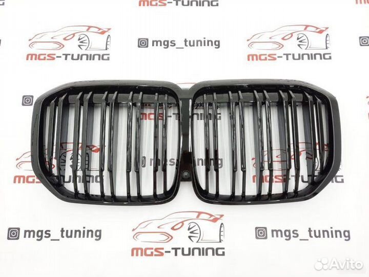Решетка радиатора BMW Х7 G07 M-Style Black