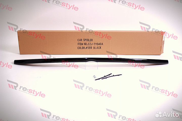 Спойлер Toyota Corolla 180 Черный 209
