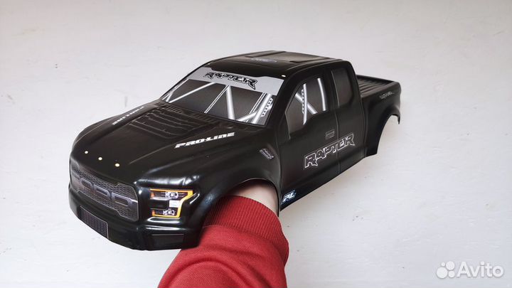 Ford raptor неубиваемый кузов для rc (оклеенный)