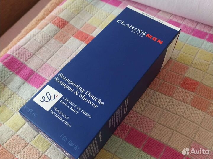 Шампунь для волос и тела clarins men