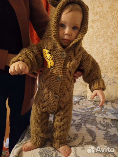 Вяжу детские комбинезоны на заказ