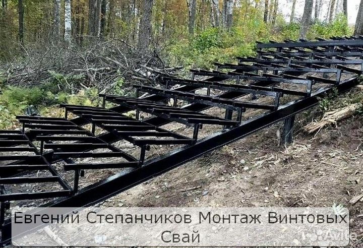 Винтовой фундамент