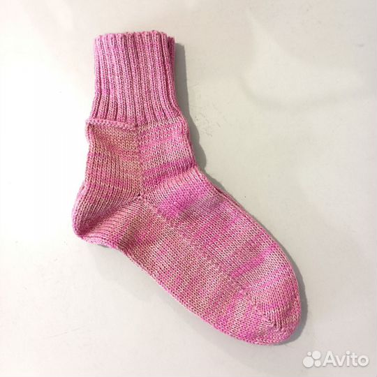 Носки вязаные особенные полушерстяные