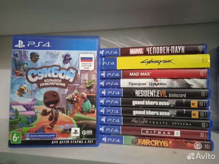 Ps4 Ps5 много игр