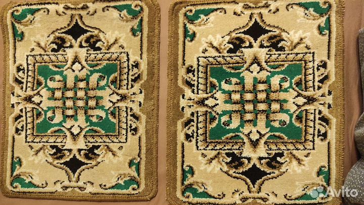 Коврики, натуральная шерсть. 7 штук