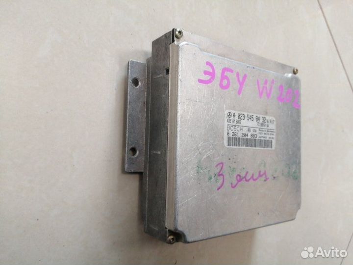 Блок управления двигателем Mercedes Benz C180 W202