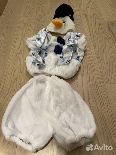 Костюм Снеговика 3-4 года Батик