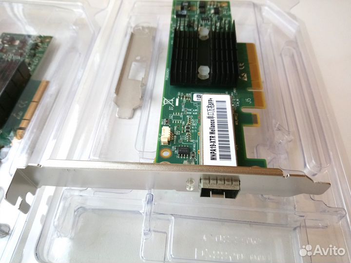 Комплект из 2-х сетевых карт по 10Гбит/с +кабель