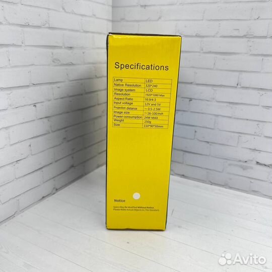 Мини проектор yt300