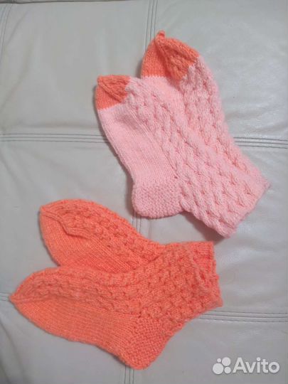 Носки вязаные ручной работы