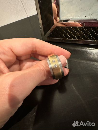 Мужское кольцо cartier