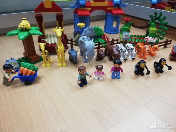 Lego duplo оригинал зоопарки