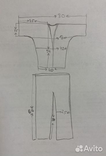 Кимоно и перчатки для карате детские на 7 лет