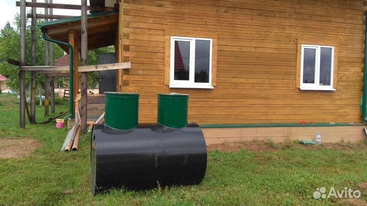 Автономный септик без откачки и запаха