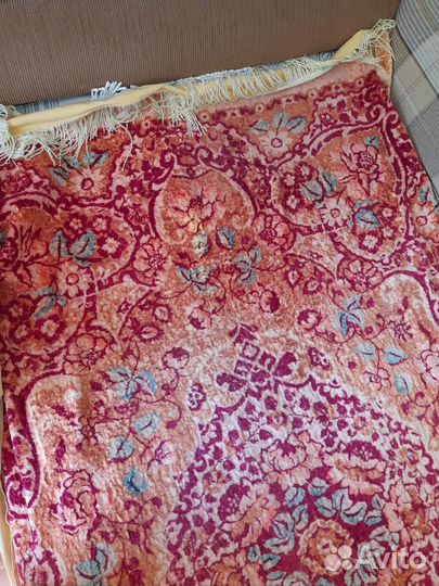 Плюшевая скатерть (покрывало) СССР