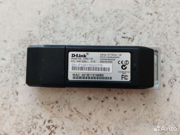 Сетевой адаптер wifi D-Link DWA-120