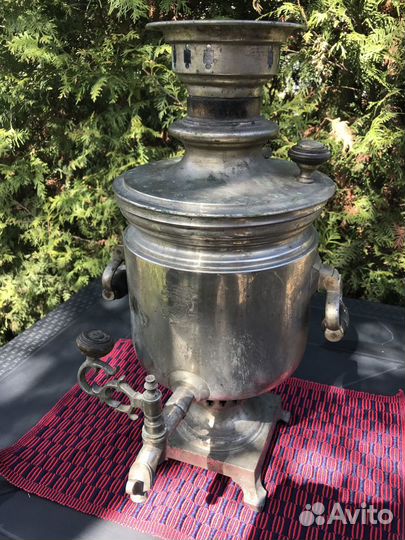 Самовар на дровах (антикварный)