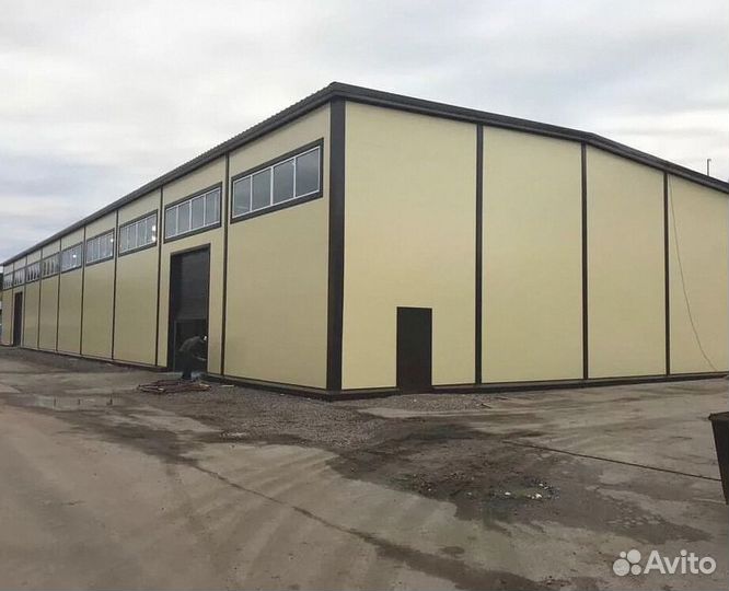 Быстровозводимый ангар