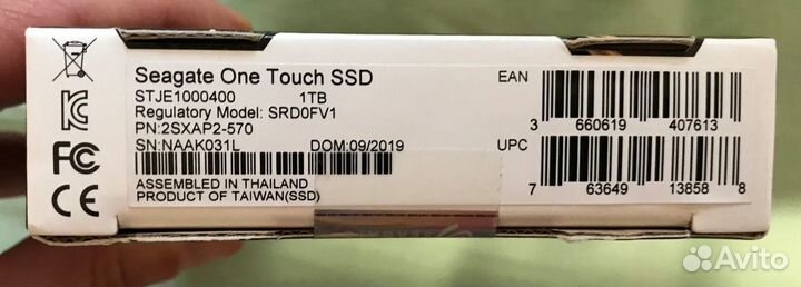 Жёсткие диски SSD Seagate, WD, samsung, sandisk