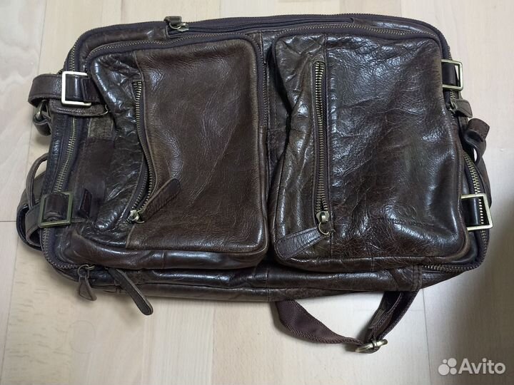 Рюкзак кожаный мужской