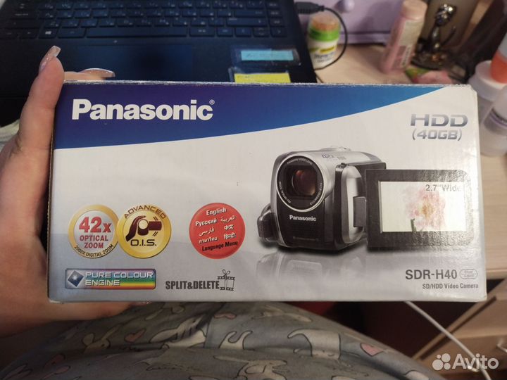 Видеокамера Panasonic SDR-H40