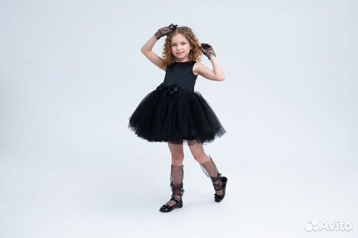 Детские перчатки фатиновые