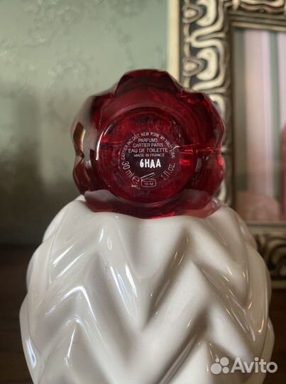 Туалетная вода delices DE cartier винтаж