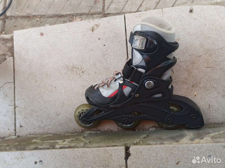 Роликовые коньки детские раздвижные