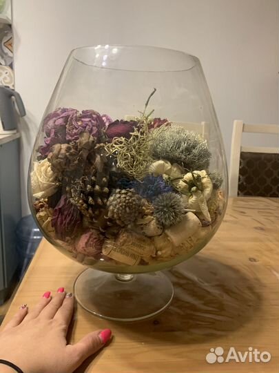 Интерьерный бокал