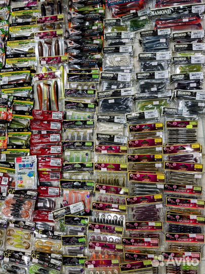 Силикон для рыбалки, много силикона