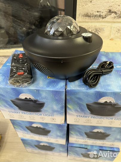 Ночник проектор/колонка с bluetooth