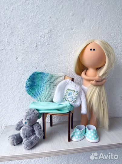 Кукла Текстильная, съёмная одежда